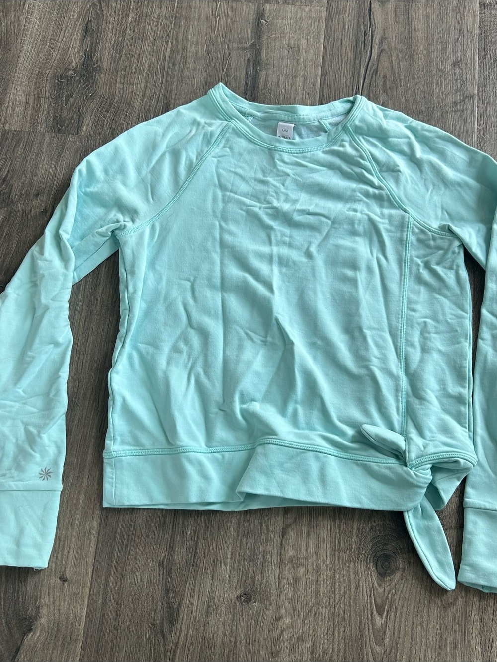 Athleta Girl Mint Crewneck Active Top